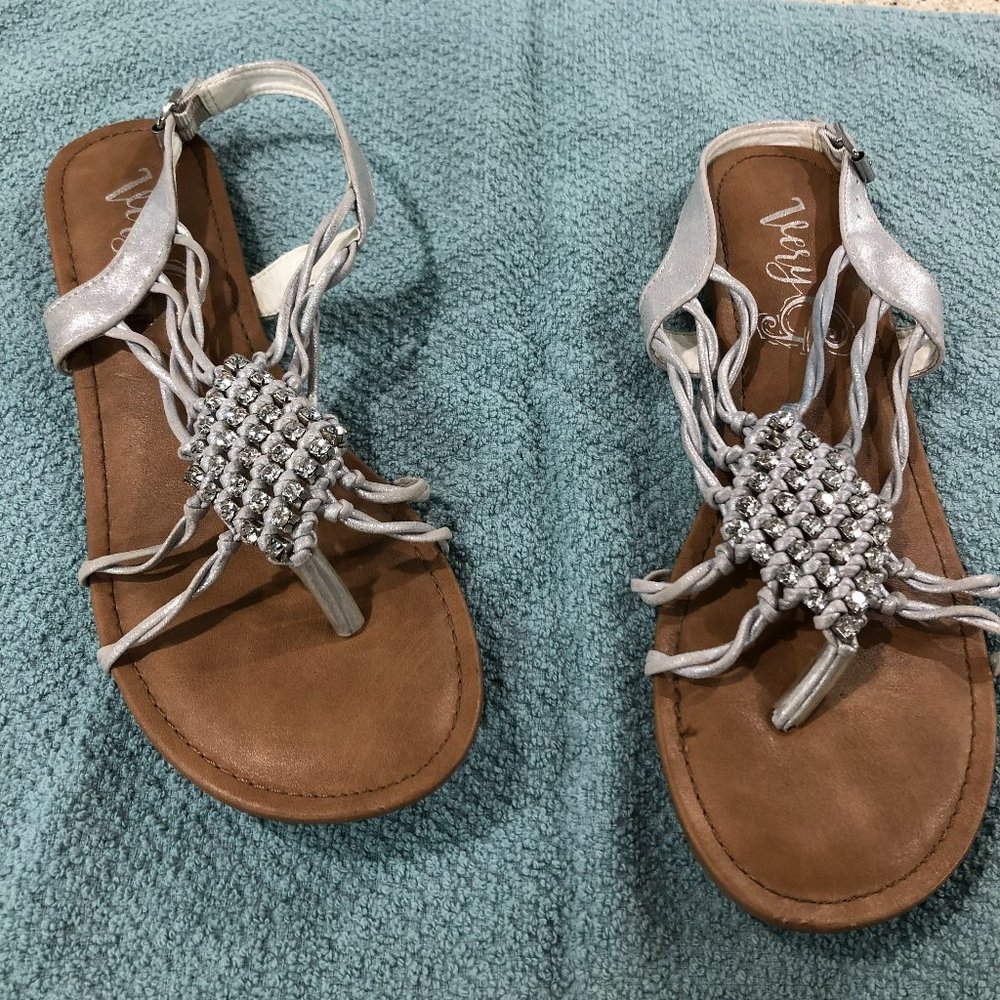 Rhinestone sandals